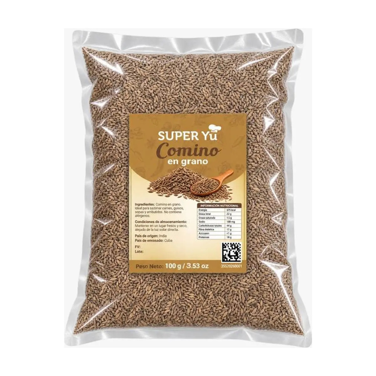 Comino en grano Super Yu (100 g / 3.53 oz) - Miniatura 1