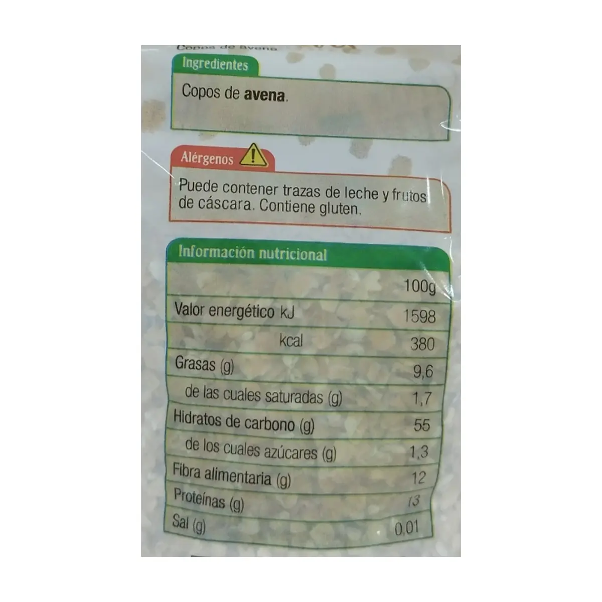 Cereal copos de avena suaves Haricaman (500 g / 1.10 lb) - Miniatura 8