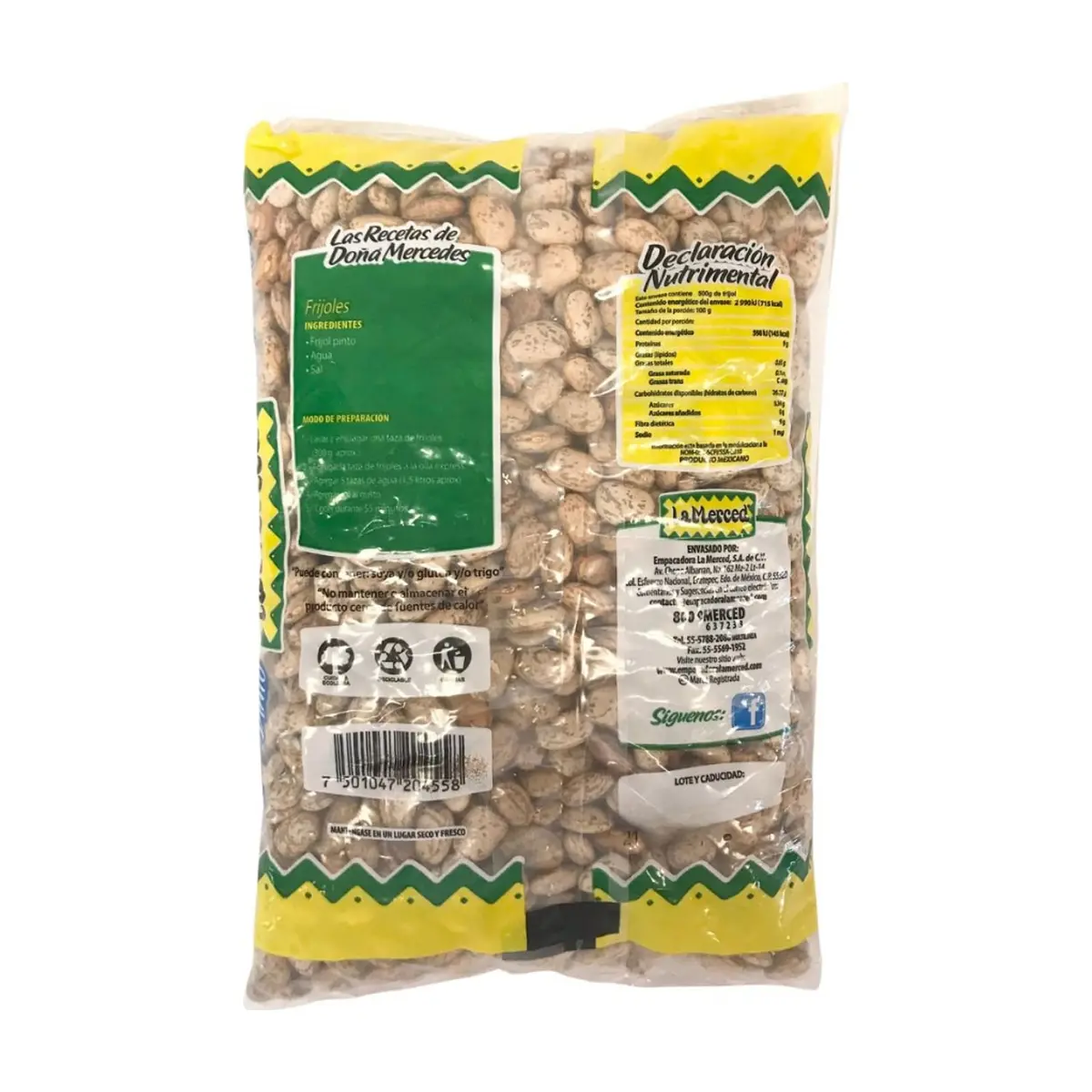 Frijol pinto La Merced (500 g / 1.1 lb) - Thumbnail 2