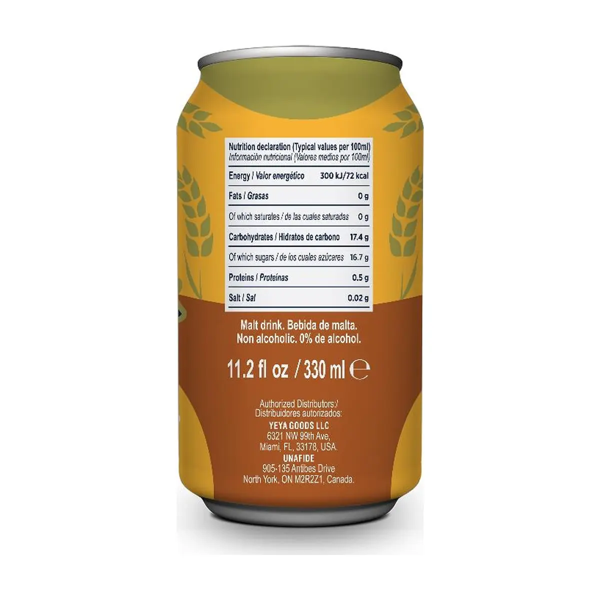 Malta YEYA (6 x 330 ml / 11.2 fl oz) - Thumbnail 2