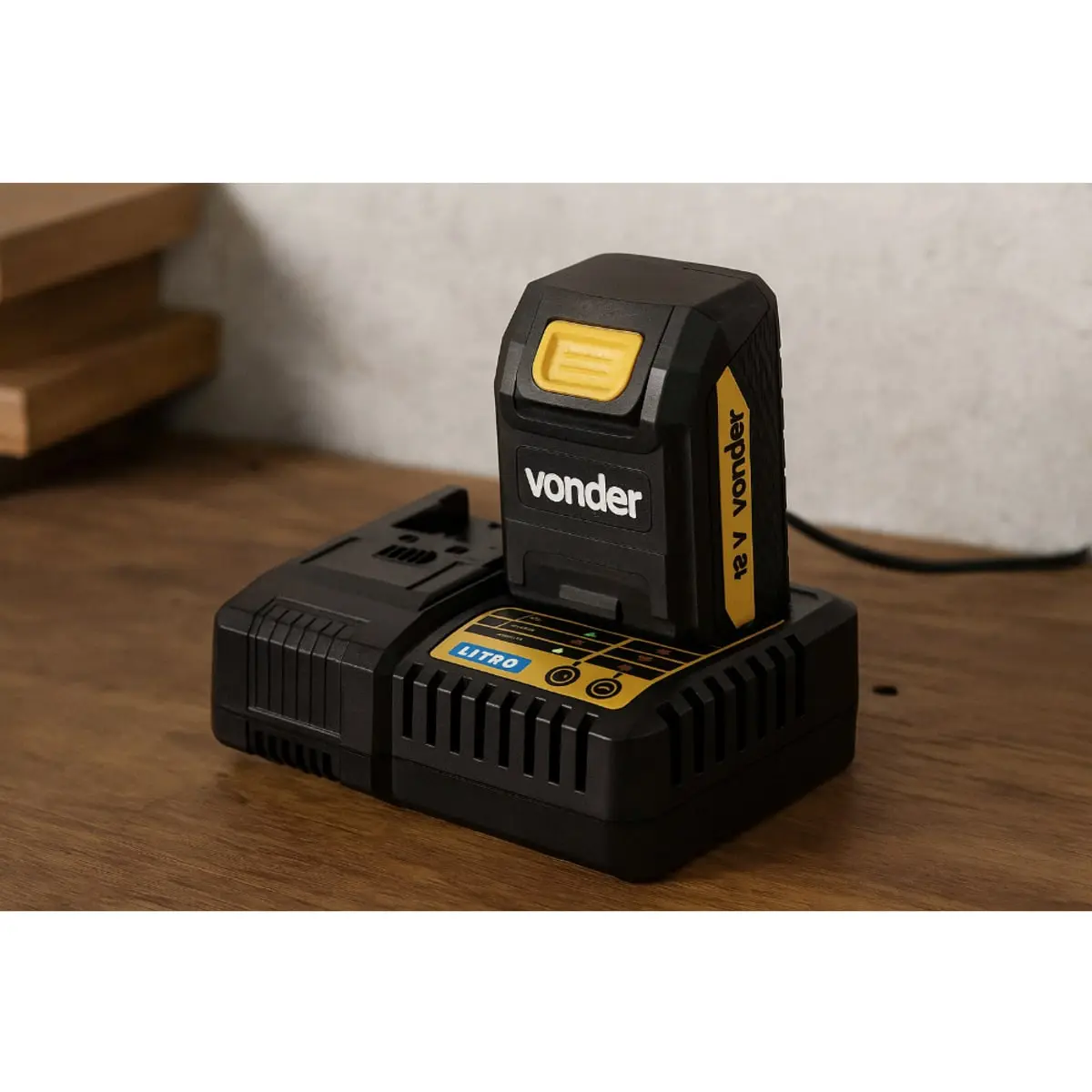 Cargador de batería rápido de 18 V Vonder ICBV1806 - Thumbnail 4