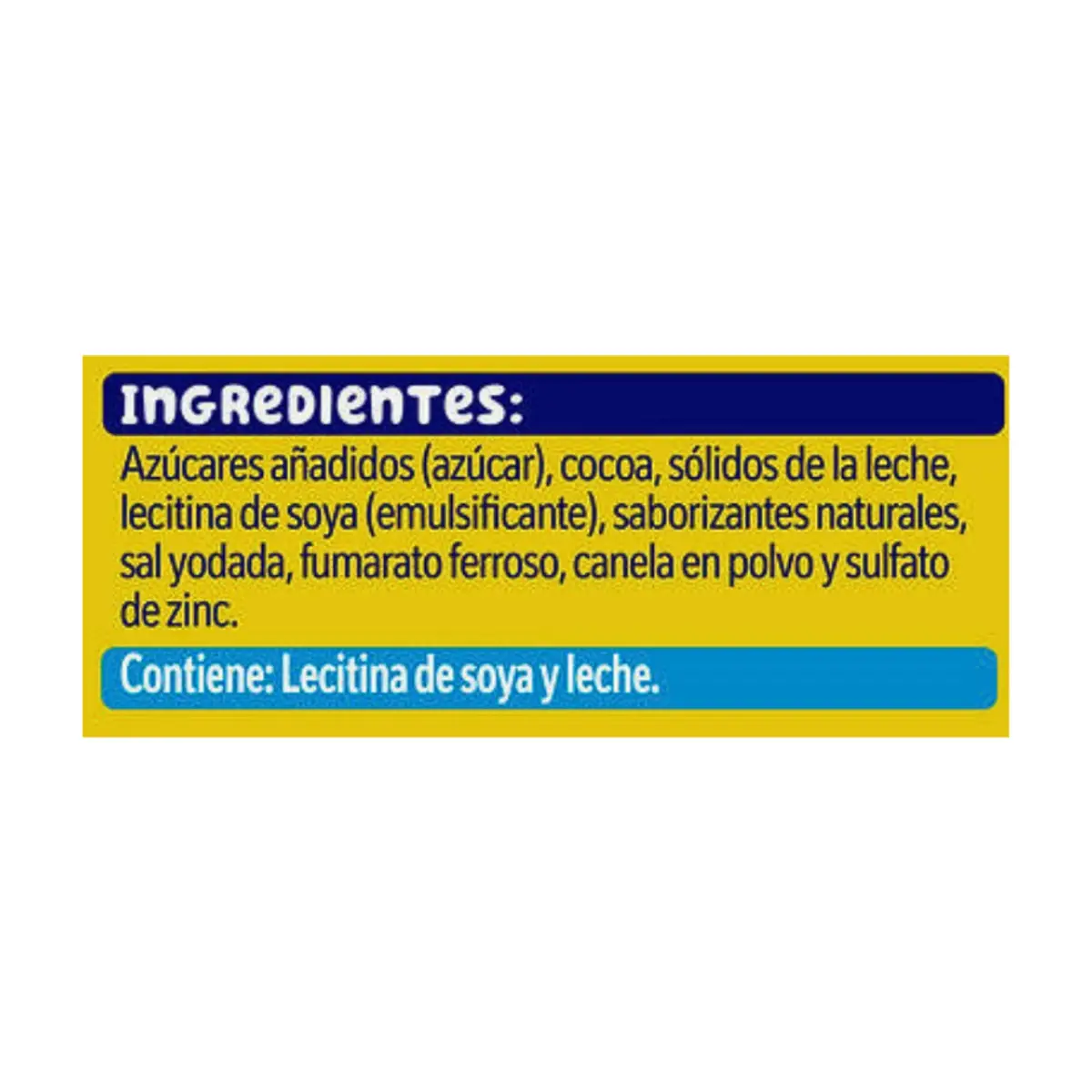 Alimento en polvo para preparar bebida fortificada sabor chocolate Nesquik Nestlé (52 g / 1.83 oz) - Thumbnail 3