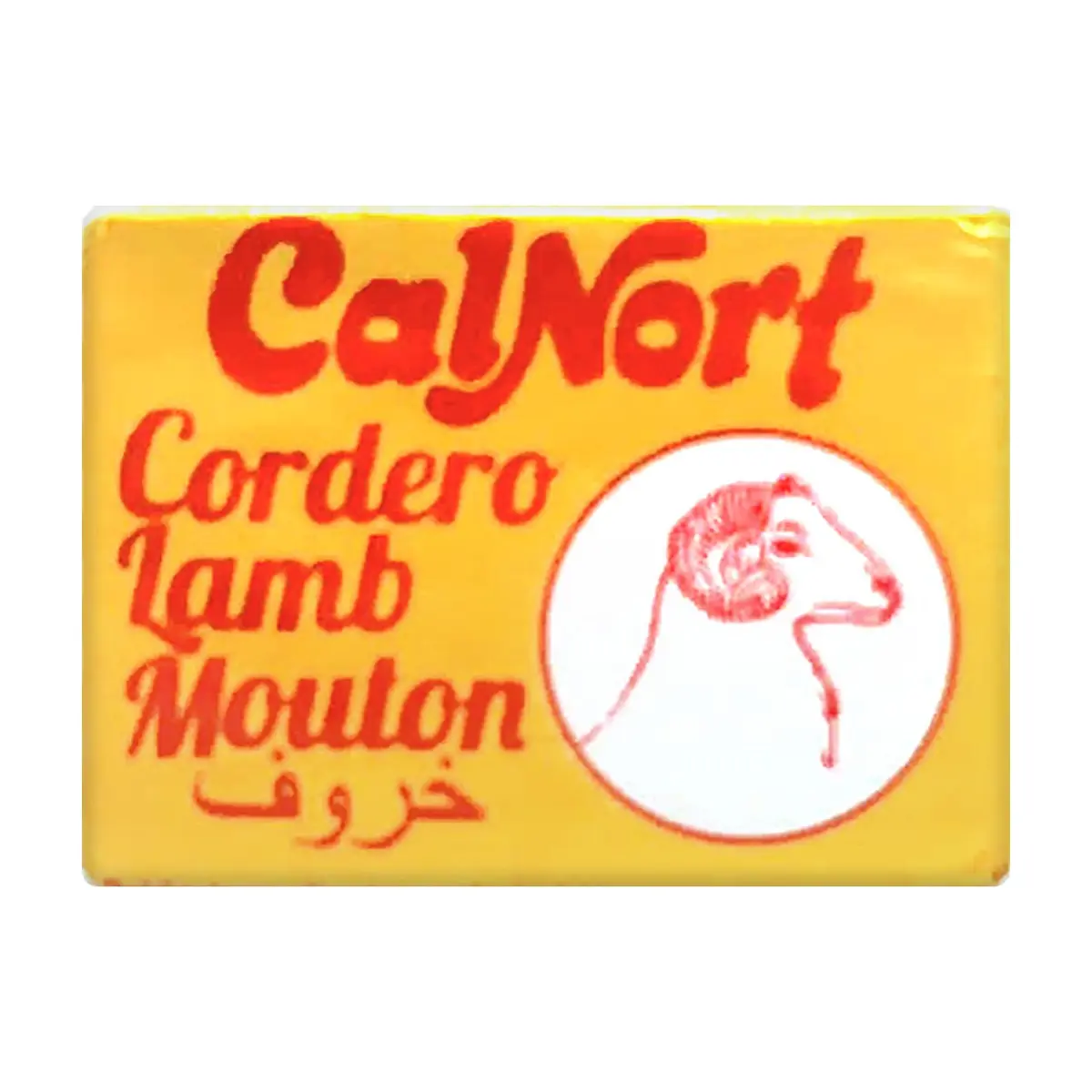 Cubo -pastilla- de caldo sabor cordero Calnort (10 g) - Imagen 1