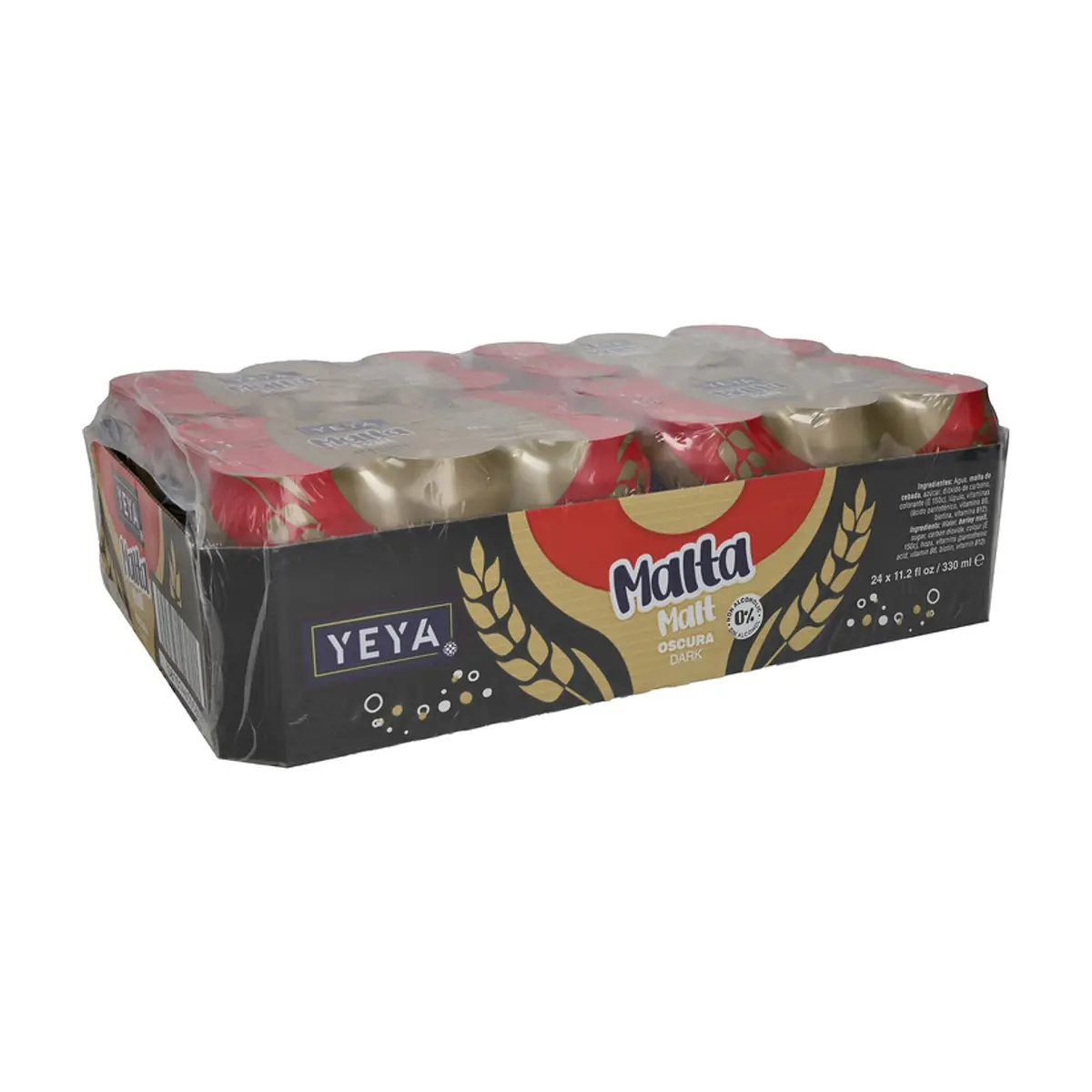 YEYA Dark Malt (24 x 330 ml) - Thumbnail 2