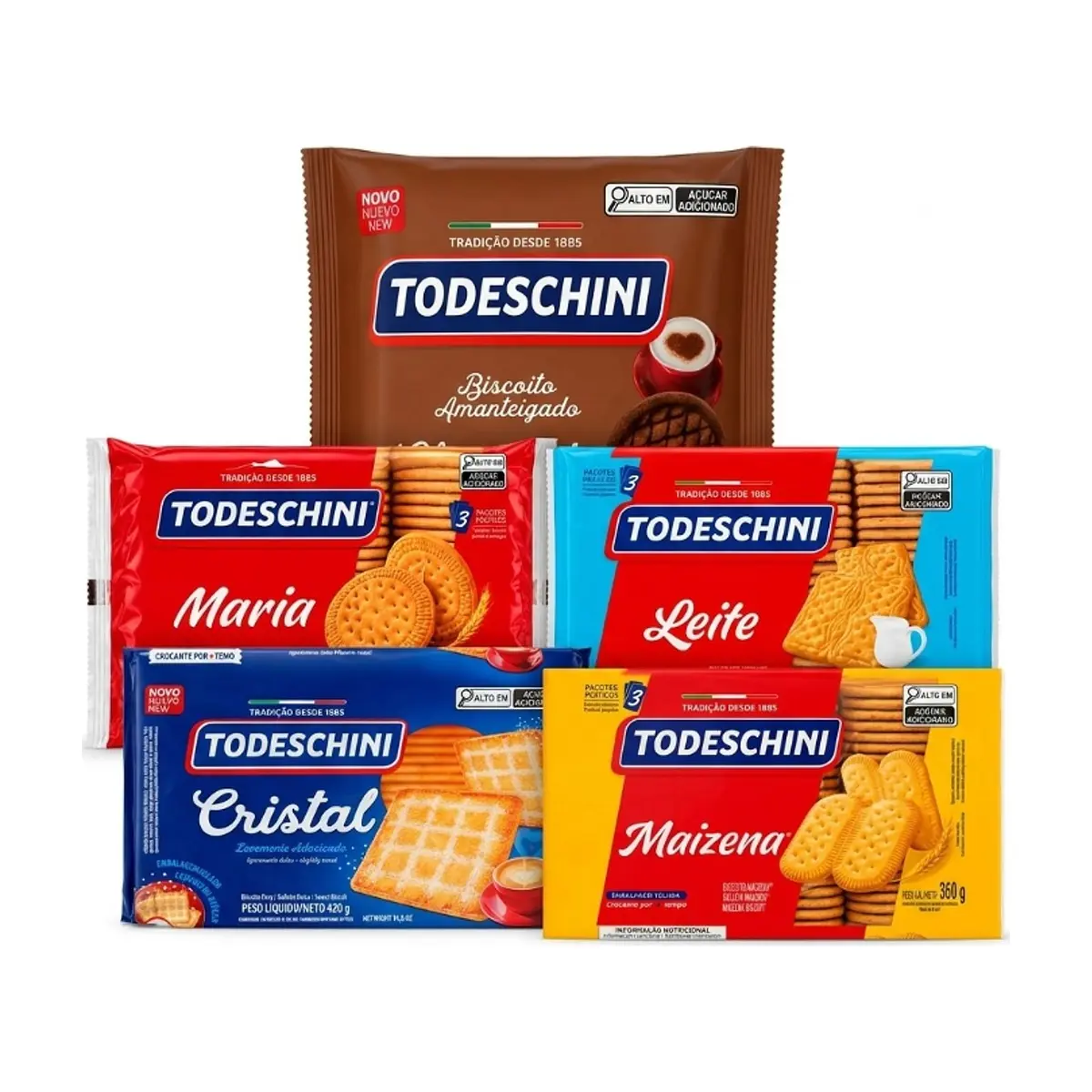 Combo de galletas dulces Todeschini