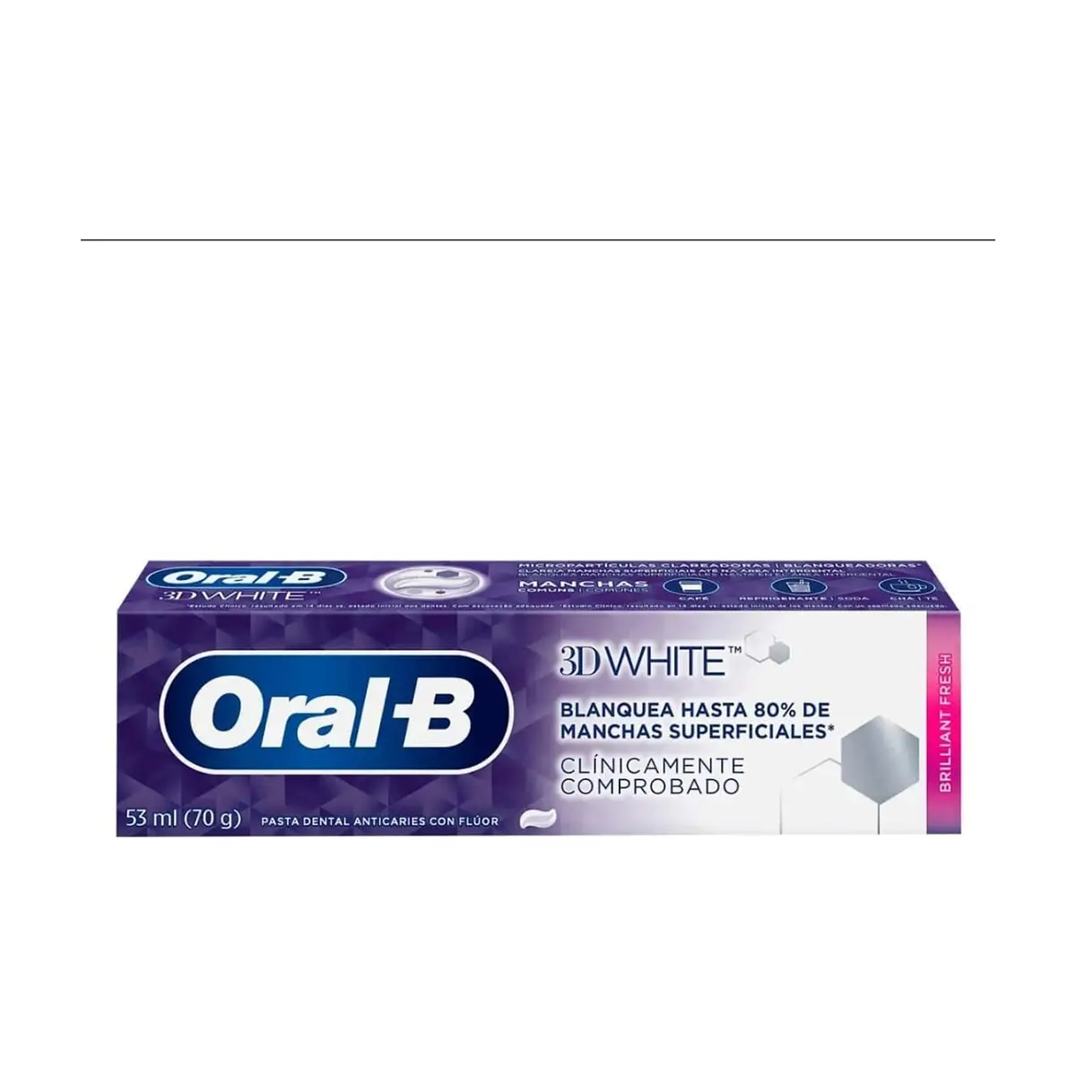 Pasta dental anticaries con flúor Oral-B (53 ml) - Thumbnail 2
