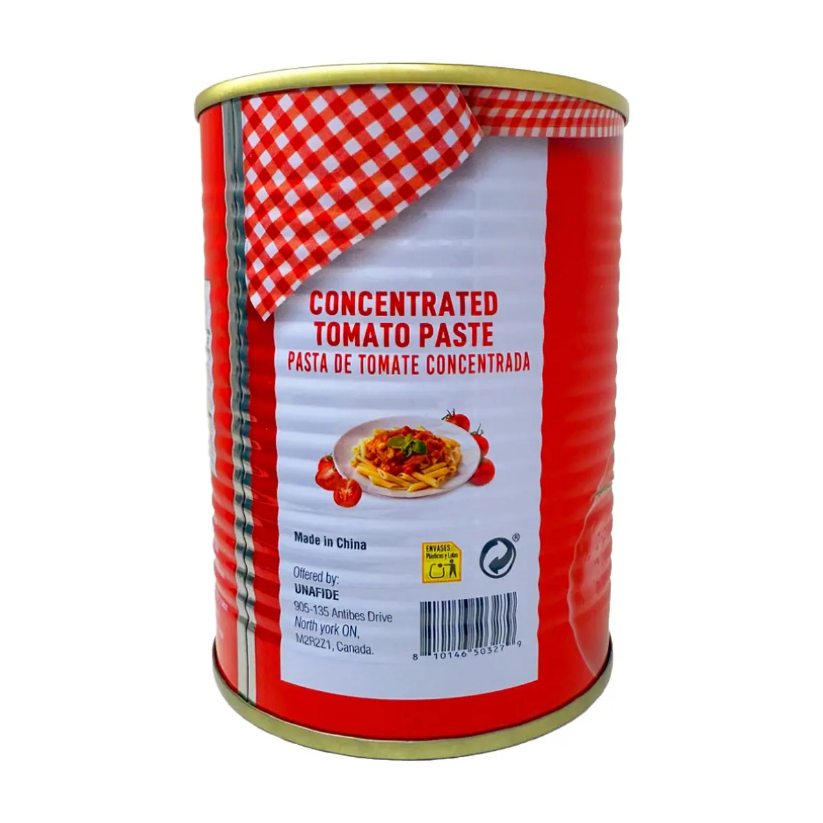 Pasta de tomate concentrada YEYA (8 x 400 g / 14.1 oz) - Thumbnail 3