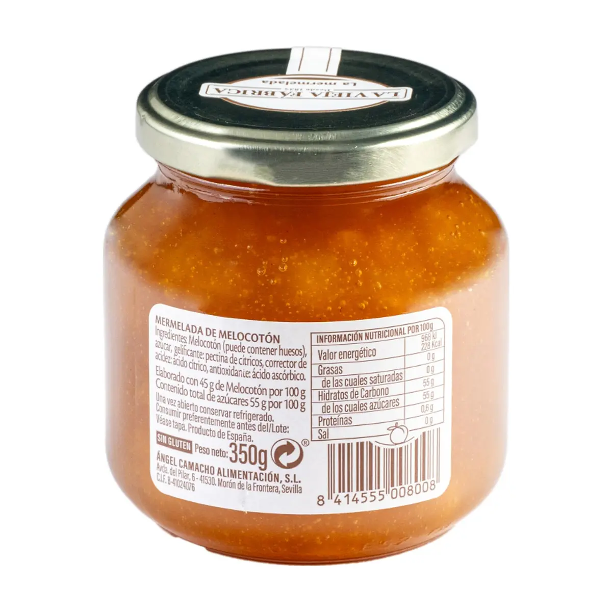 Mermelada de melocotón La Vieja Fábrica (350 g / 12.34 oz) - Thumbnail 3