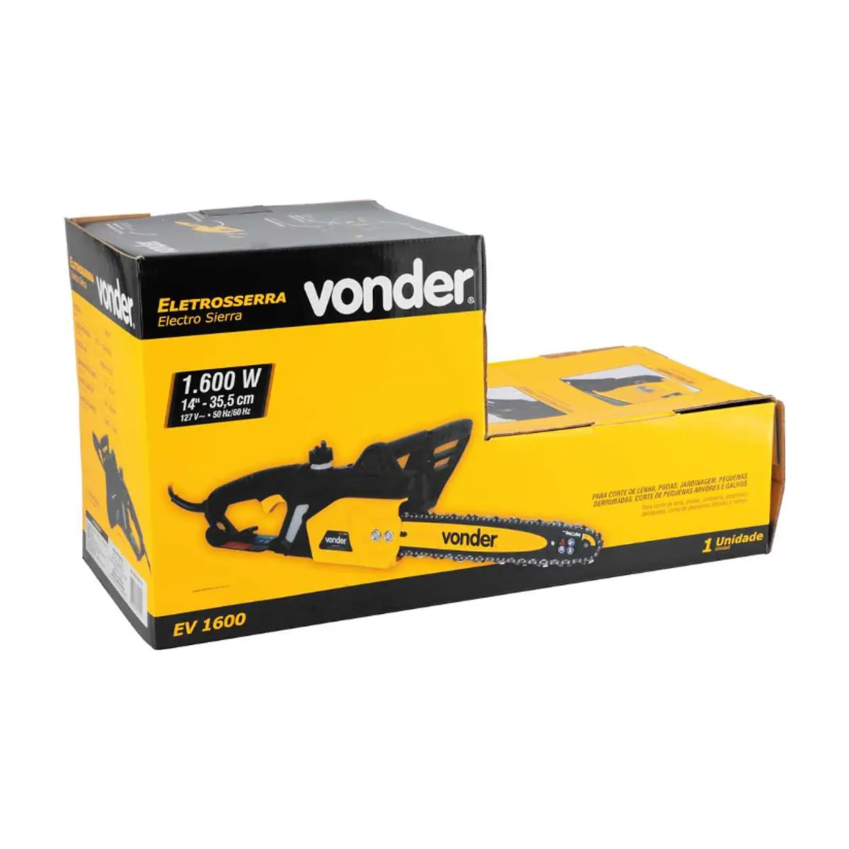 Motosierra eléctrica de 14'' Vonder EV1600 - Thumbnail 3