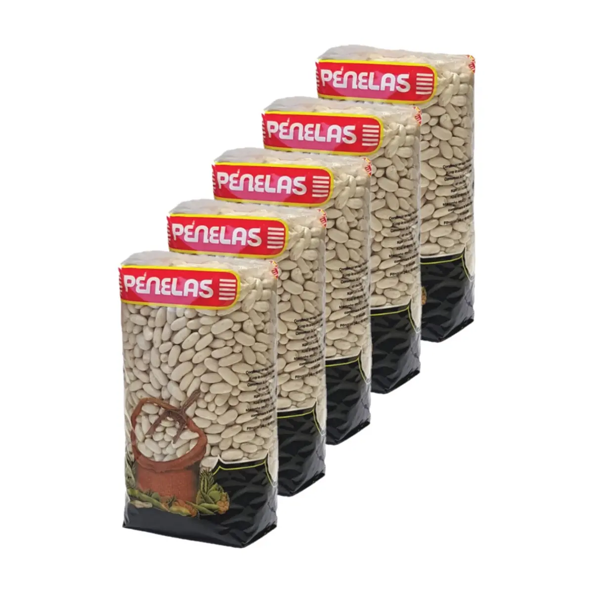 Frijol blanco (5 x 500 g / 1.10 lb) - Miniatura 1