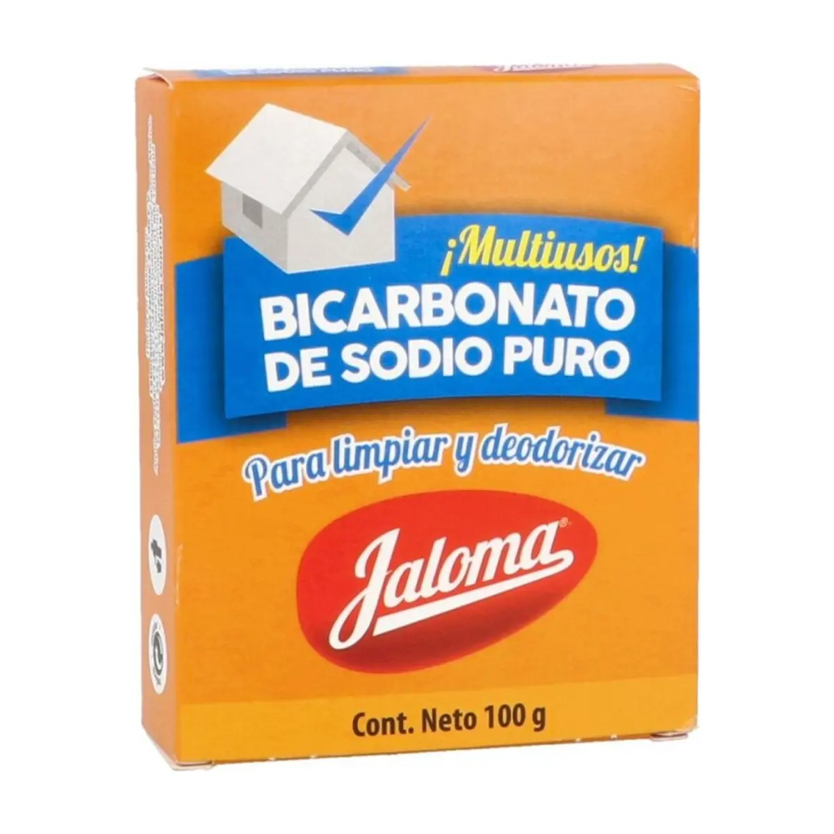 Bicarbonato de sodio puro multiusos de limpieza Jaloma (100 g / 3.5 oz)