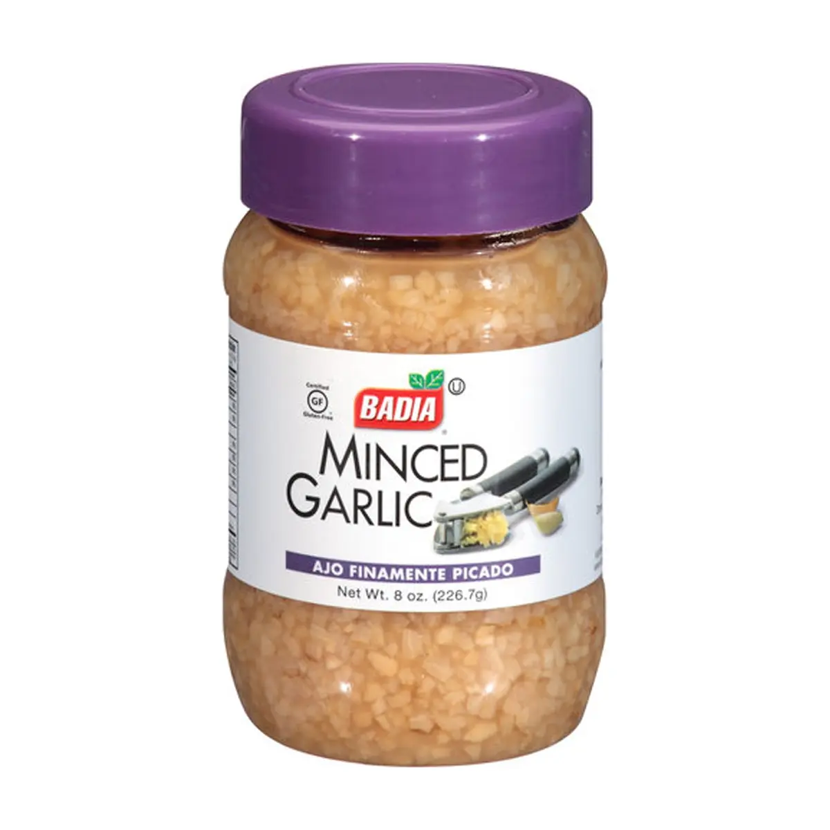 Ajo finamente picado Badia (226.7 g / 8 oz) - Thumbnail 1