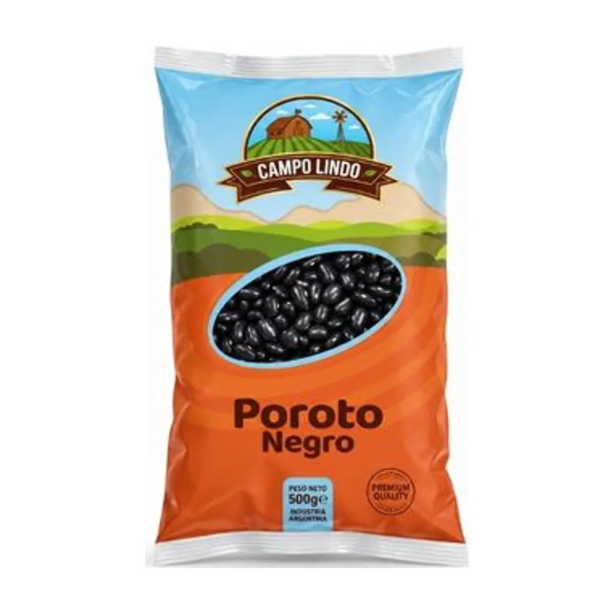 Frijol Negro (500g) CAMPO LINDO
