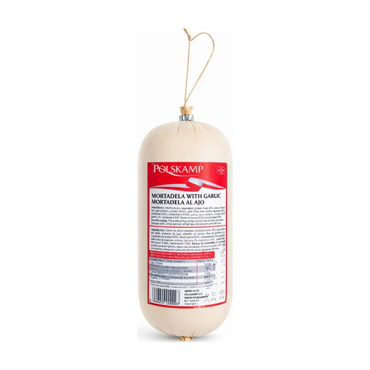 Mortadella al ajo Polskamp (400 g / 14.11 oz)