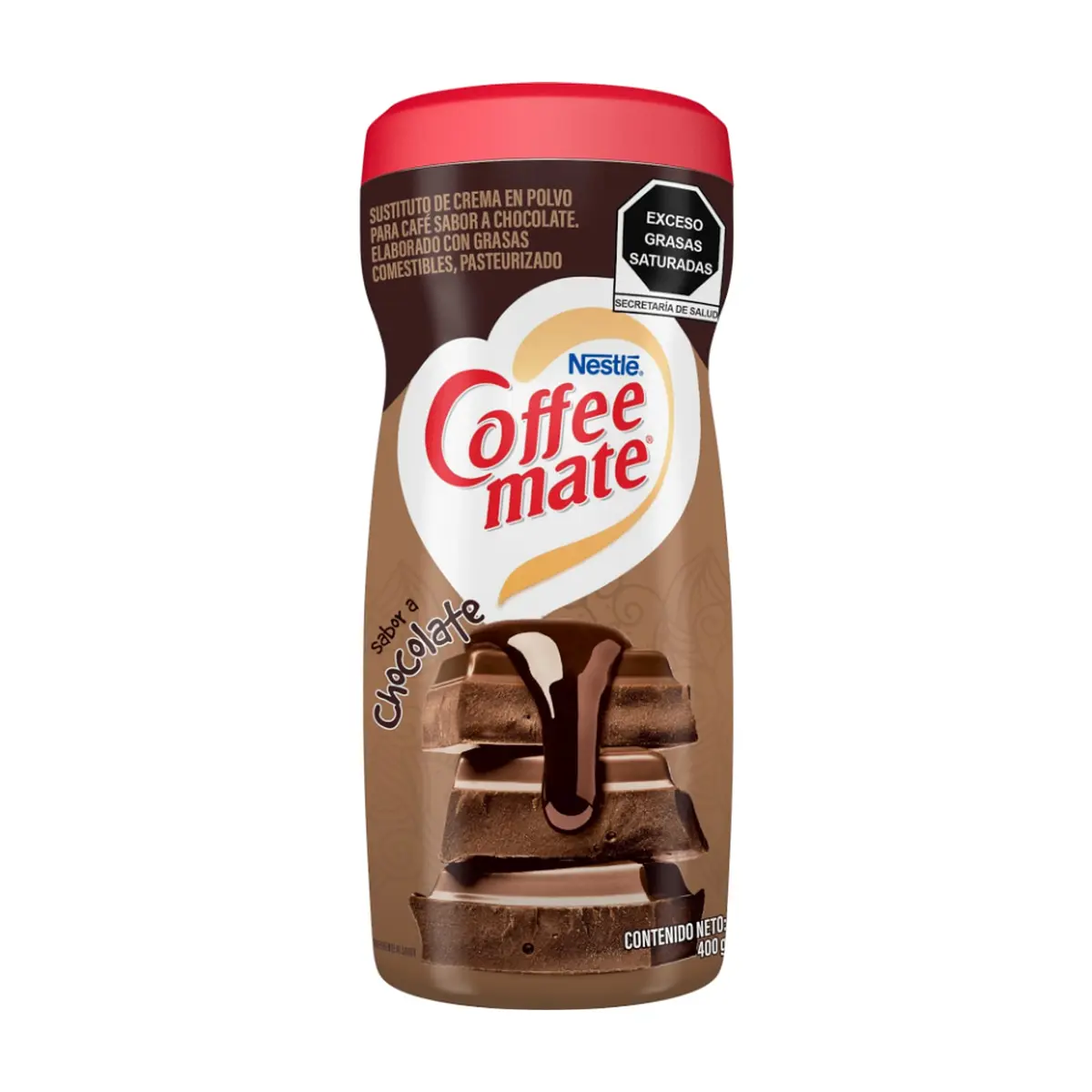 Sustituto de crema para café sabor chocolate Coffee Mate Nestlé (400 g / 14.10 oz) - Miniatura 1