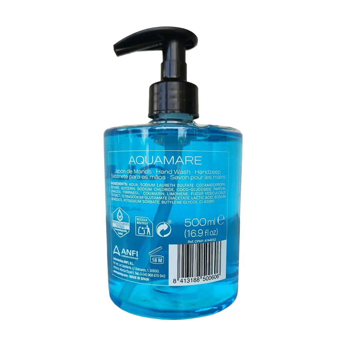 Jabón de manos Aguamarina Queray (500 ml / 16.9 oz) - Miniatura 2