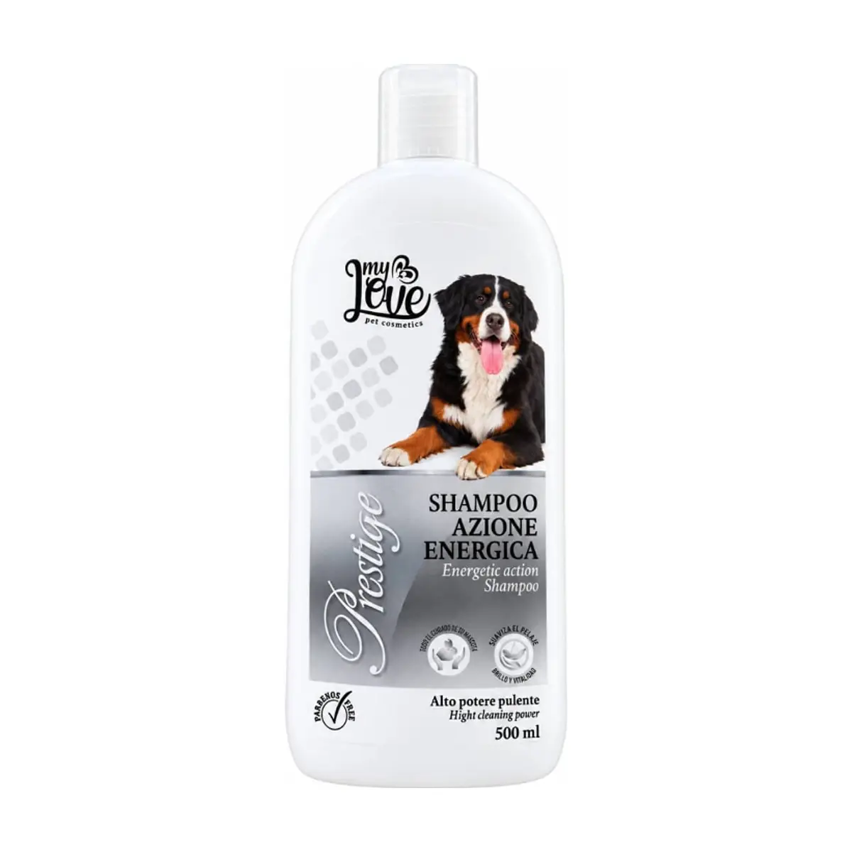 Champú para perros de acción energizante Prestige (500 ml / 16.90 oz)