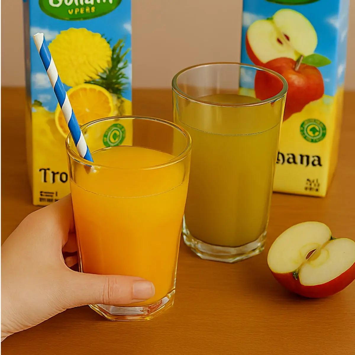 Jugos mixtos sabor a manzana + tropical Goliath - Thumbnail 4