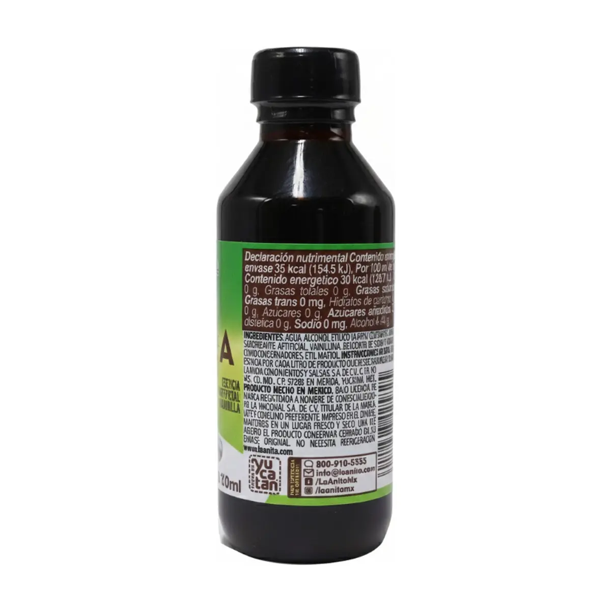Saborizante artificial vainilla La Anita (120 ml / 4.06 fl oz) - Thumbnail 4