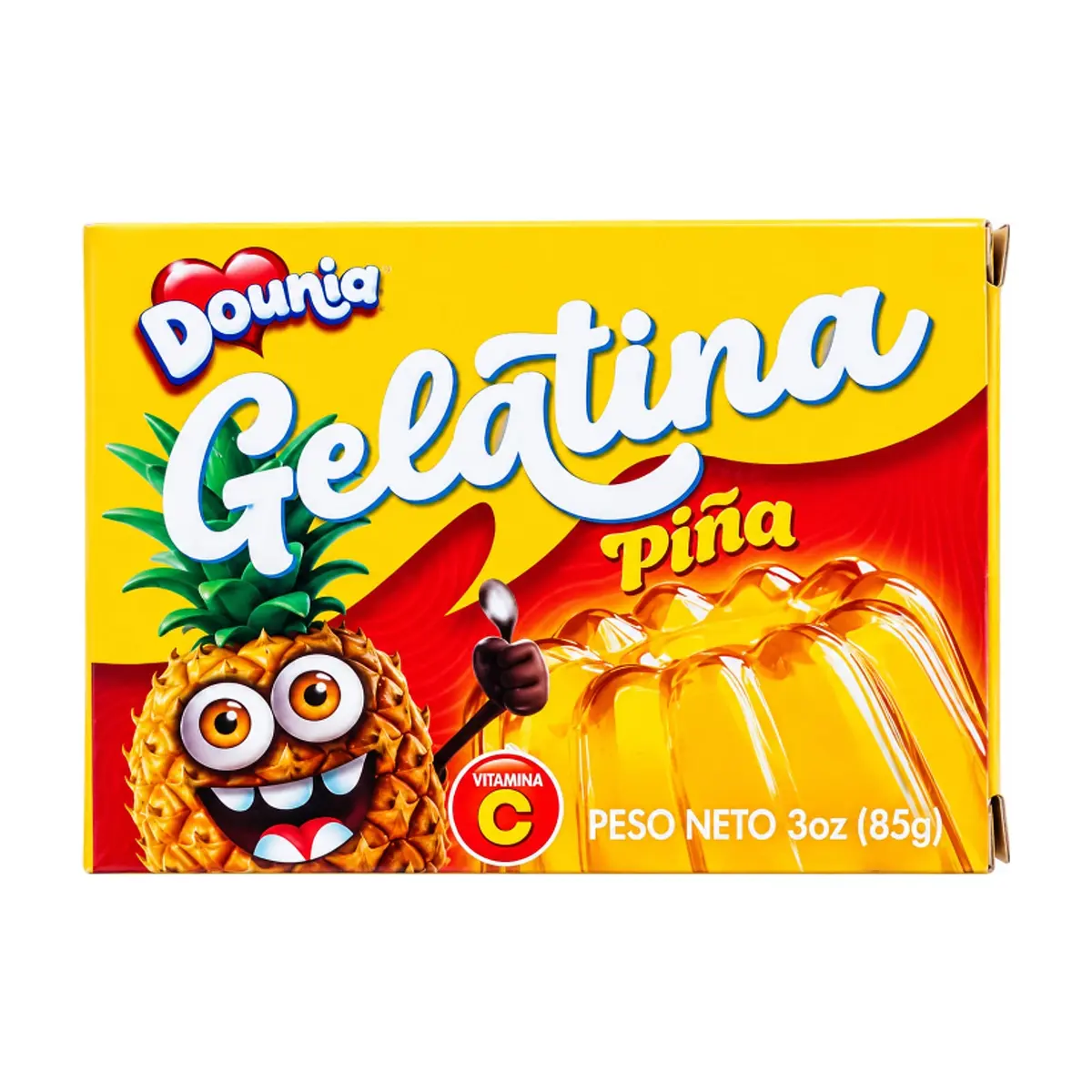 Gelatina con sabor a piña Dounia (85 g / 3 oz) - Miniatura 2
