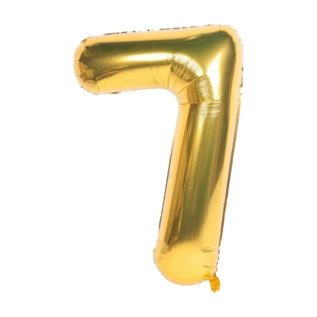 Globo dorado número 7 Balloon (16 pulgadas)