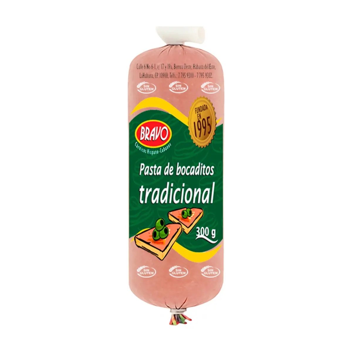 Pasta de bocadito tradicional Bravo (300 g / 10.6 oz)
