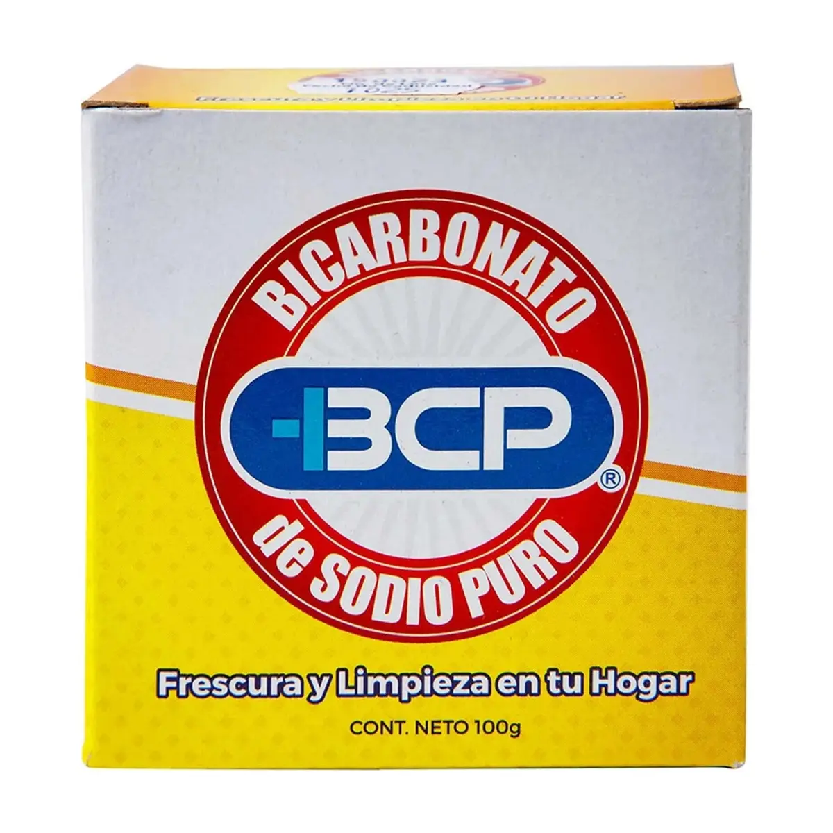 Bicarbonato de sodio puro BCP (100 g / 3.53 oz) - Imagen 1