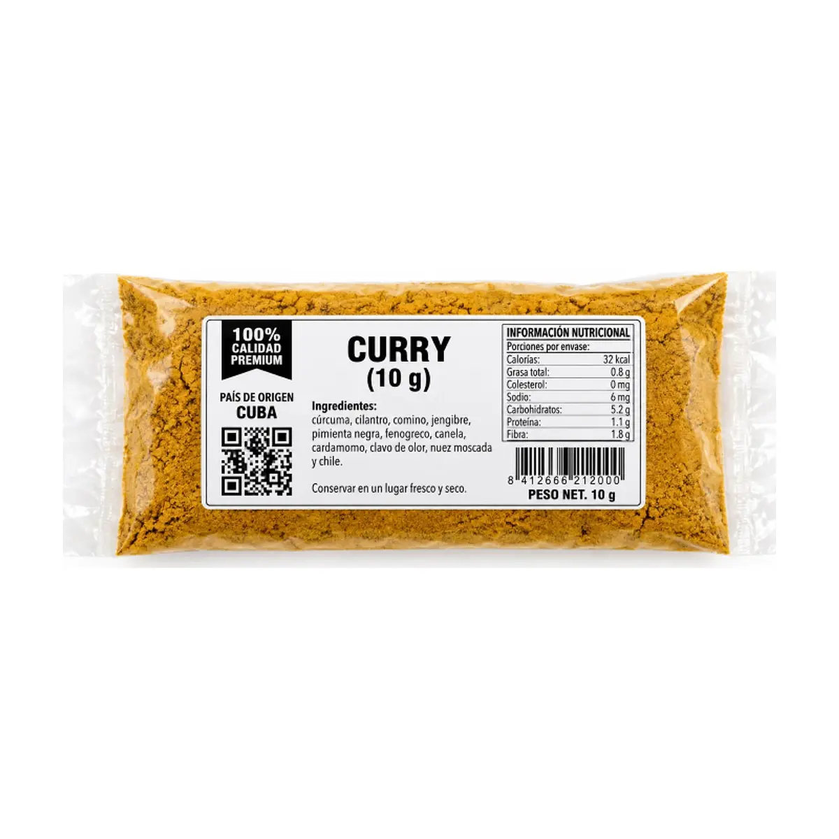 Curry en polvo MRC (5 g)