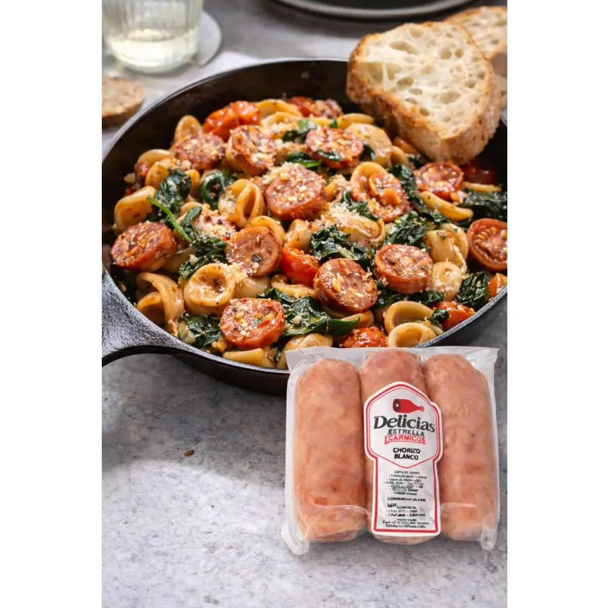 Chorizo blanco Delicias Estrella (240 g / 8.46 oz) - Thumbnail 4