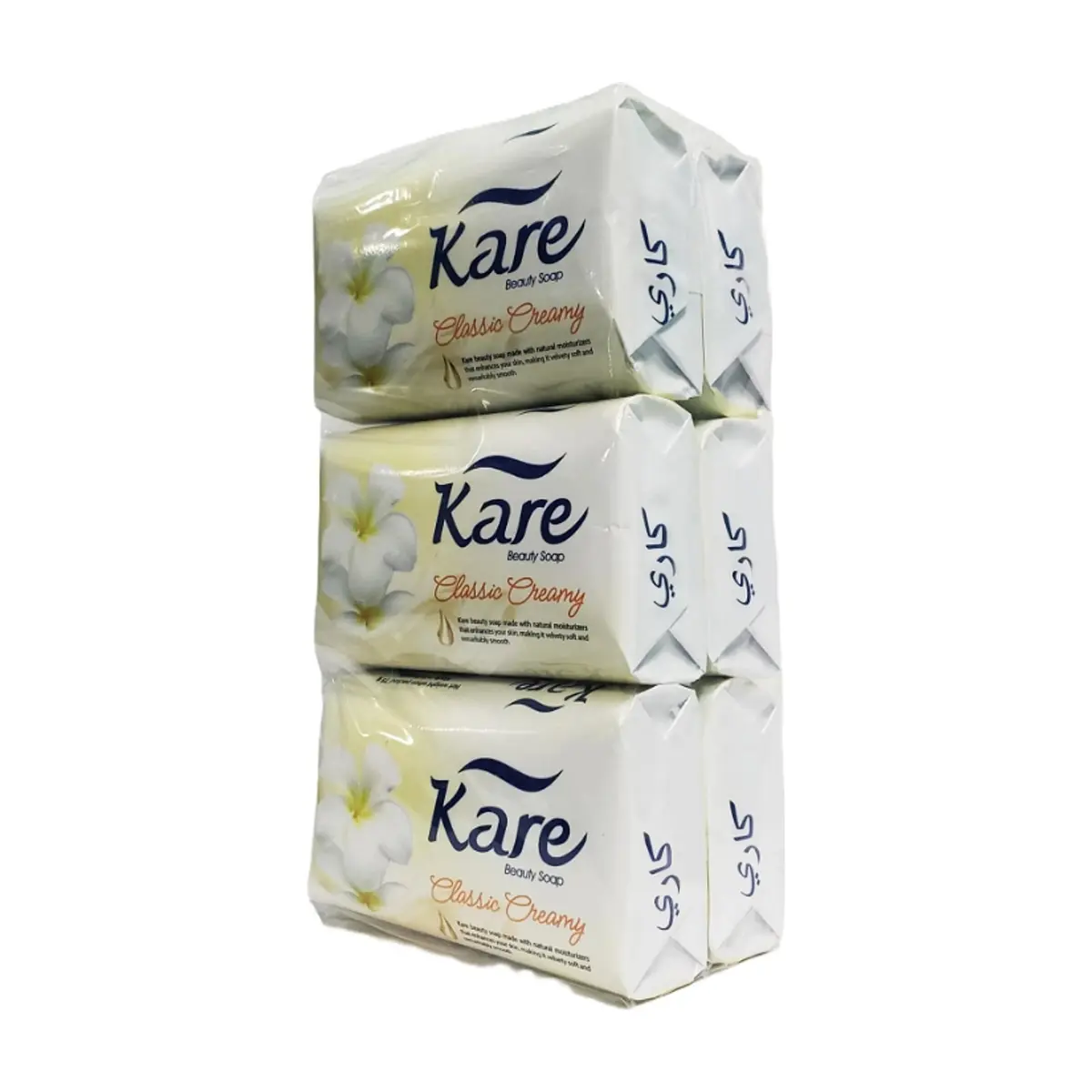Jabón de tocador cremoso clásico Kare (6 x 75 g / 2.65 oz) - Miniatura 1