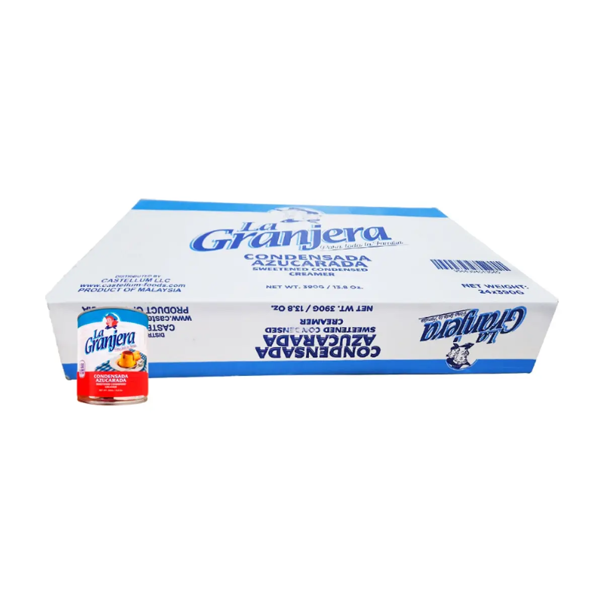 Leche condensada azucarada La Granjera (24 x 390 g / 13.8 oz) - Miniatura 1