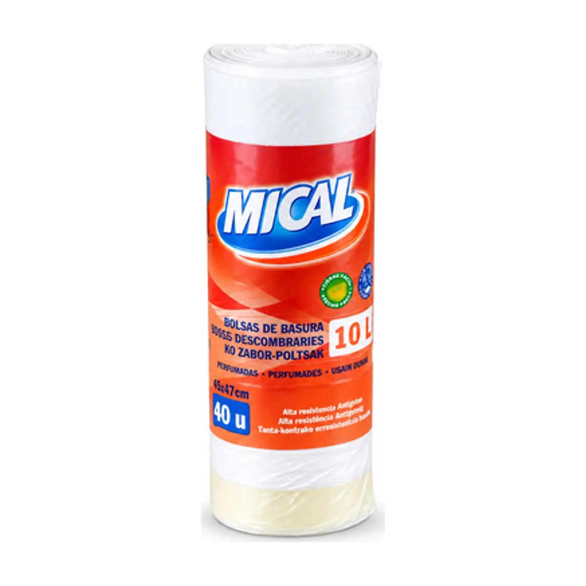 Bolsa para Basura  (45x47) (40u x 10L) MICAL - Imagen 1