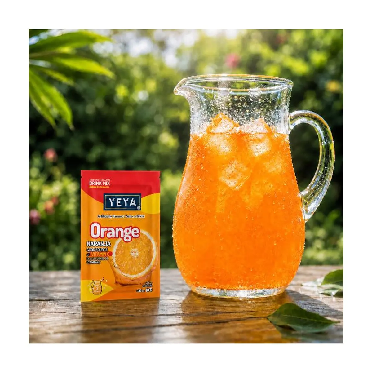Refresco instantáneo sabor naranja YEYA (10 g / 0.35 oz) - Thumbnail 3
