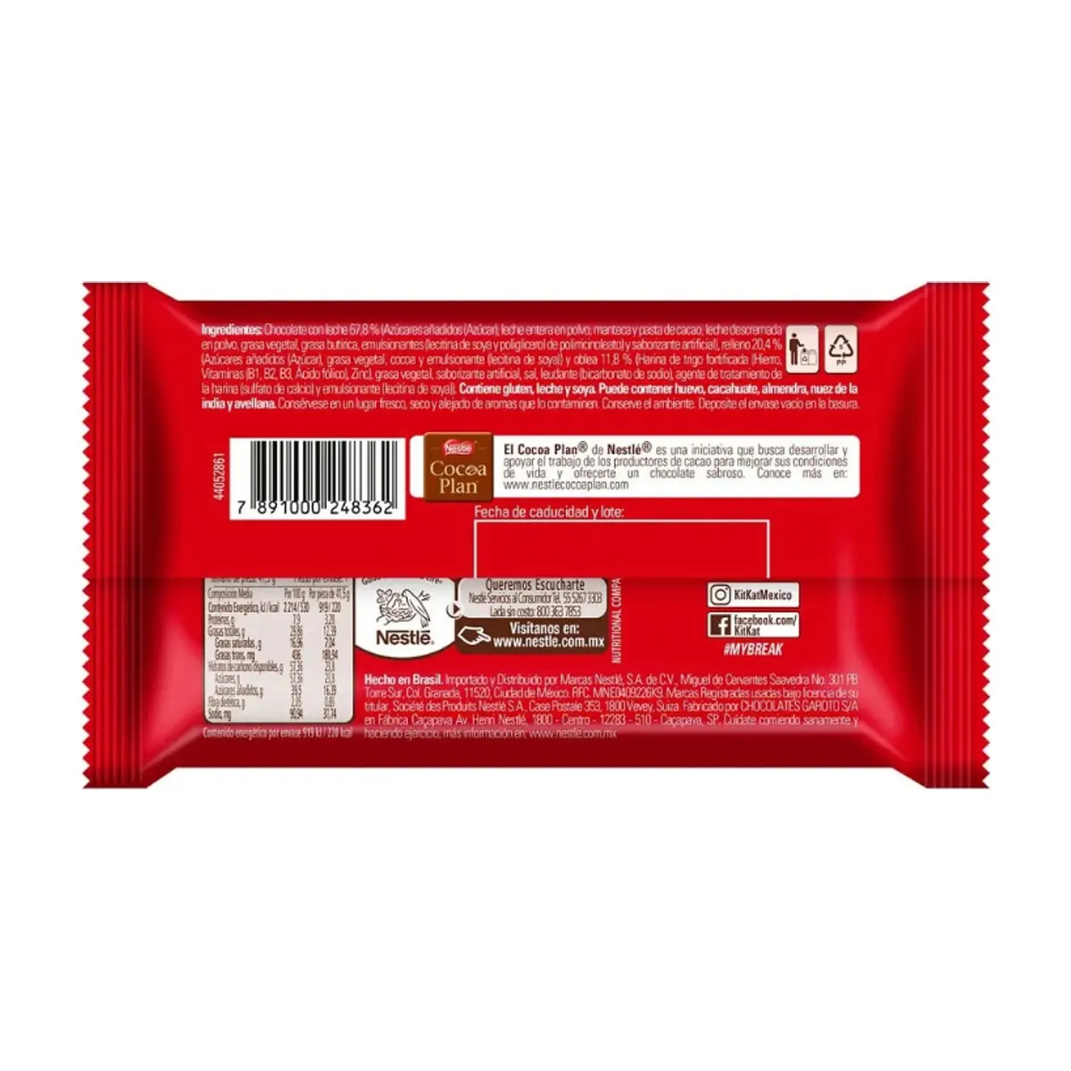 Chocolate con leche KitKat (41.5 g / 1.46 oz) - Thumbnail 7