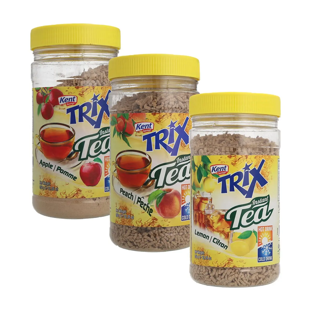Combo de té  : limón , manzana y durazno .