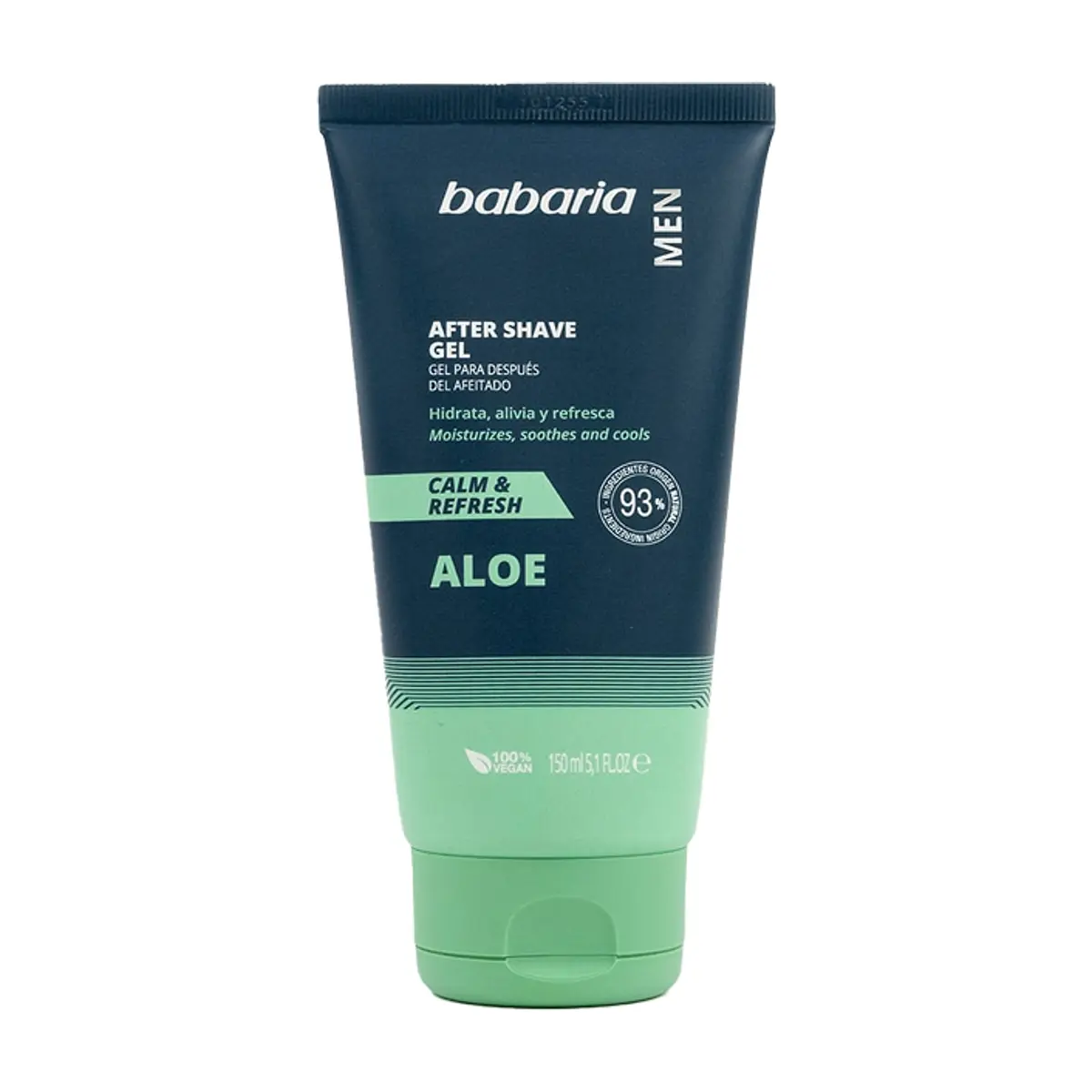 Gel con aloe para después del afeitado Babaria (150 ml)