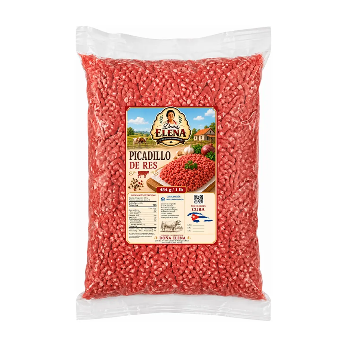 Picadillo de res Doña Elena (454 g / 1 lb) - Miniatura 1