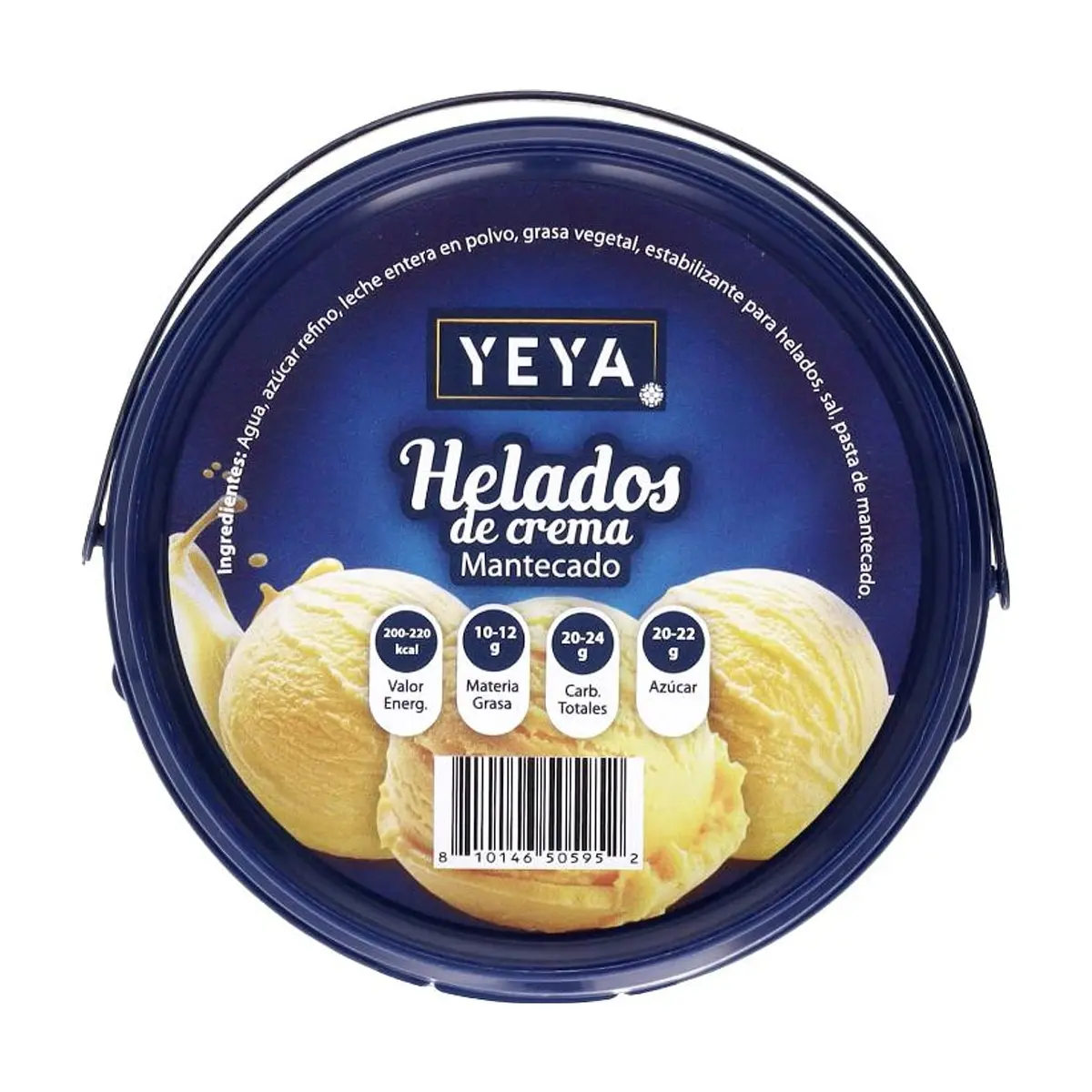 Helado de crema sabor a mantecado YEYA (500 ml) - Thumbnail 4