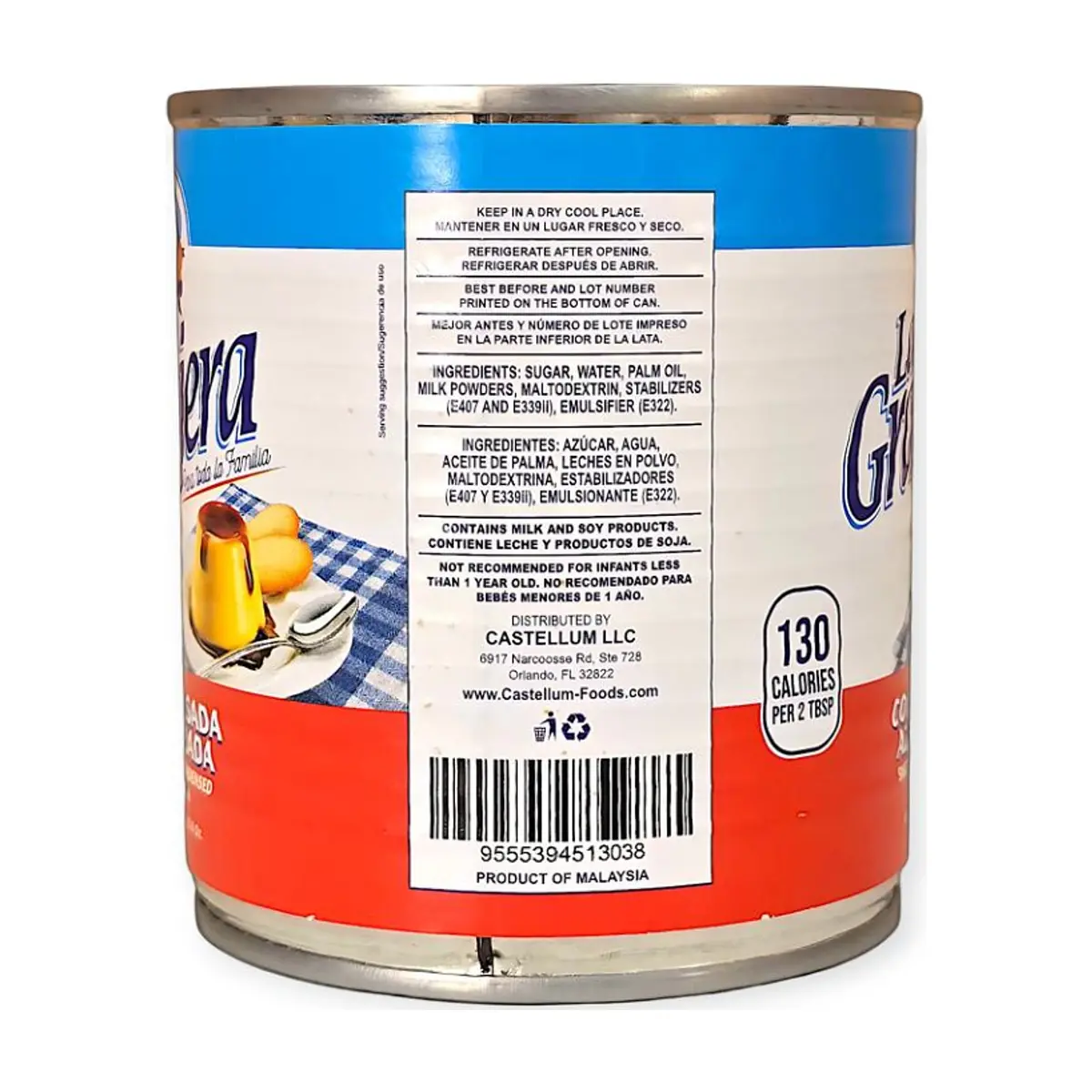 Leche condensada Azucarada (12 x 390 g / 13.8 oz) - Miniatura 3