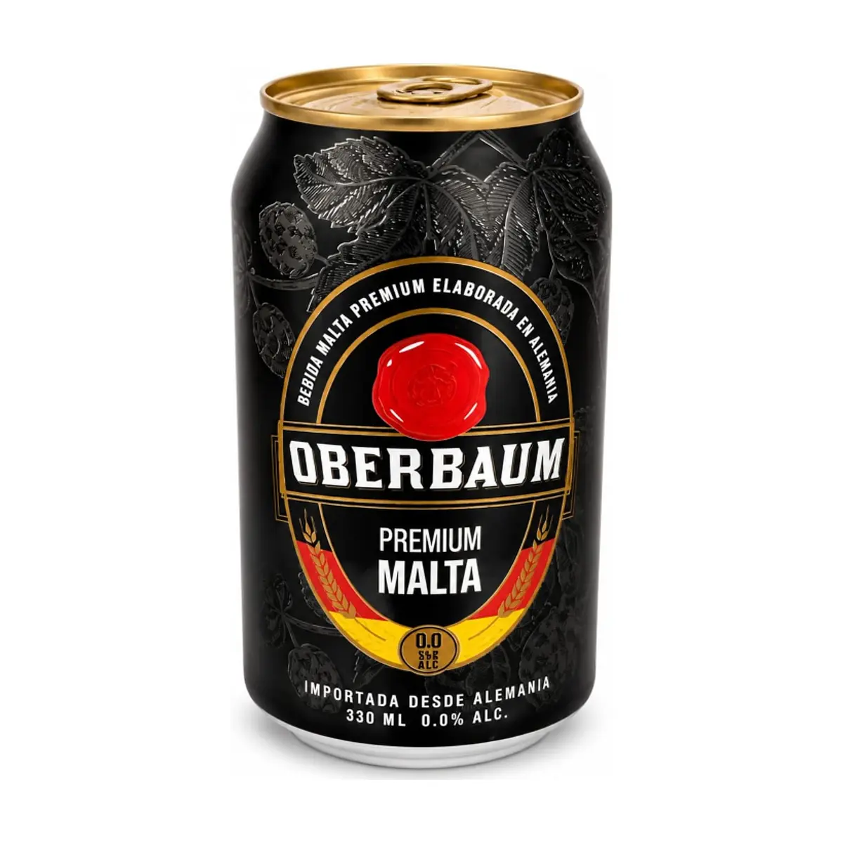 Bebida de malta sin alcohol premium Oberbaum (330 ml) - Miniatura 1