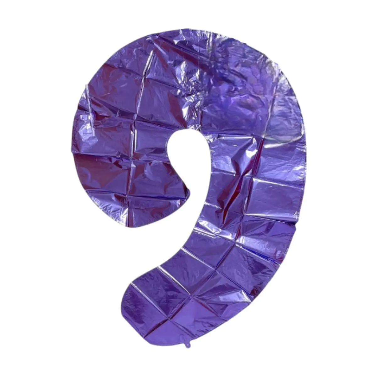Globo morado número 9 de 32 pulgadas Balloon - Thumbnail 2