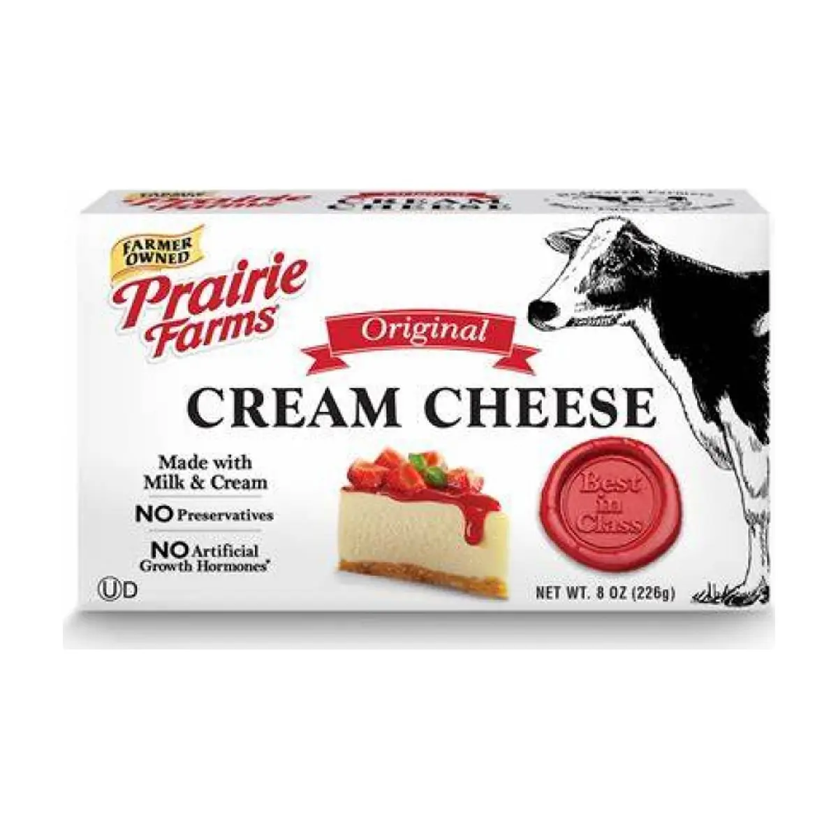 Queso crema Prairie Farms (226 g / 8 oz) - Imagen 1