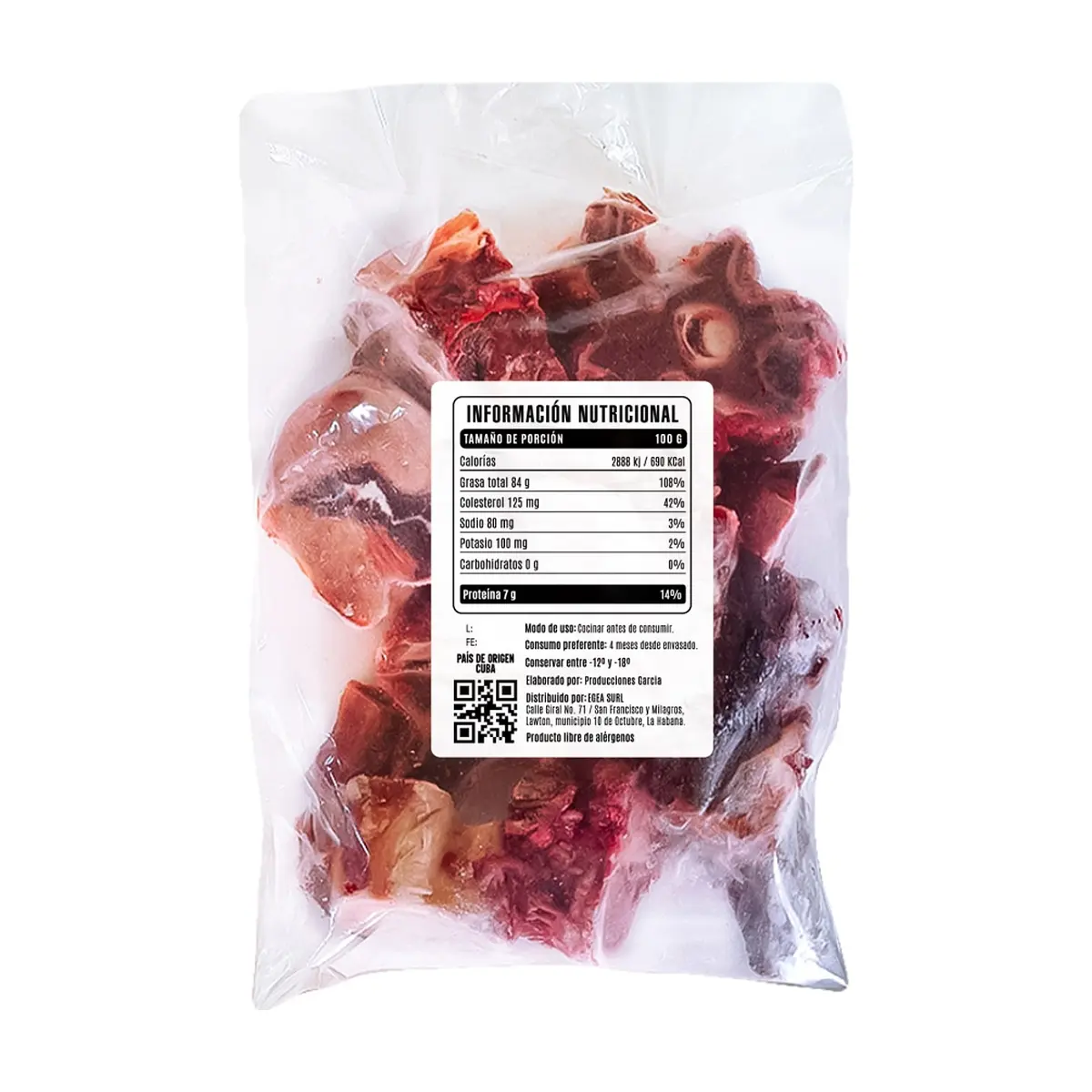 Hueso de res Cosecha Real (2 kg / 4.4 lb) - Miniatura 3