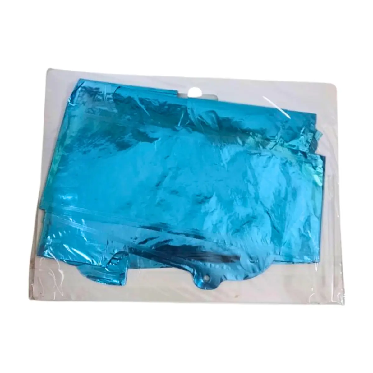 Globo azul plateado para la fiesta del bebé