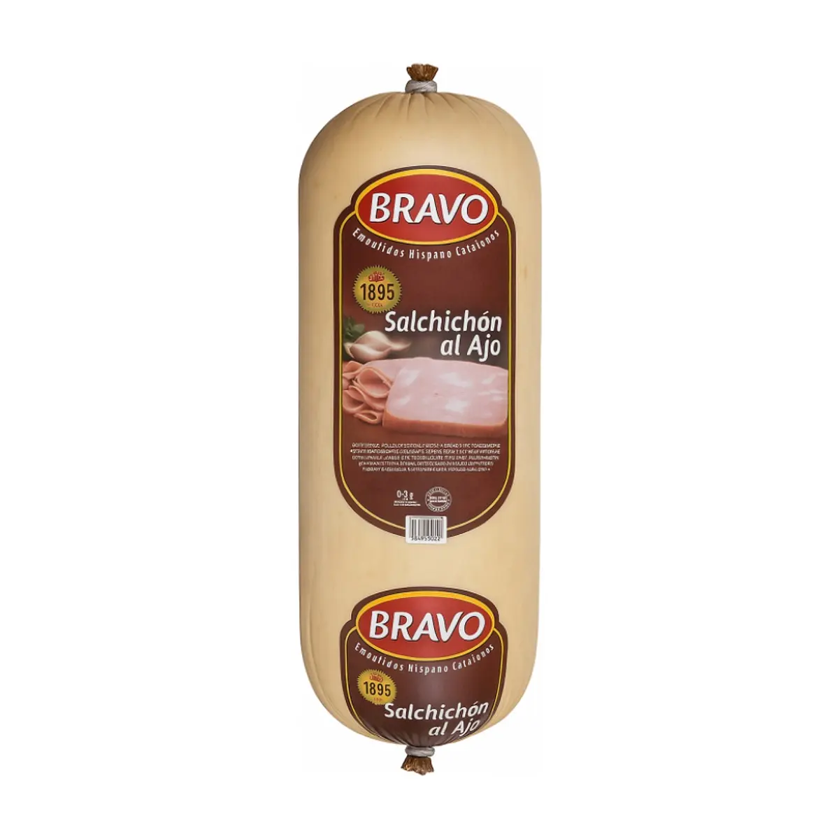 Salchichón al ajo Bravo (2 kg / 4.4 lb) - Thumbnail 2