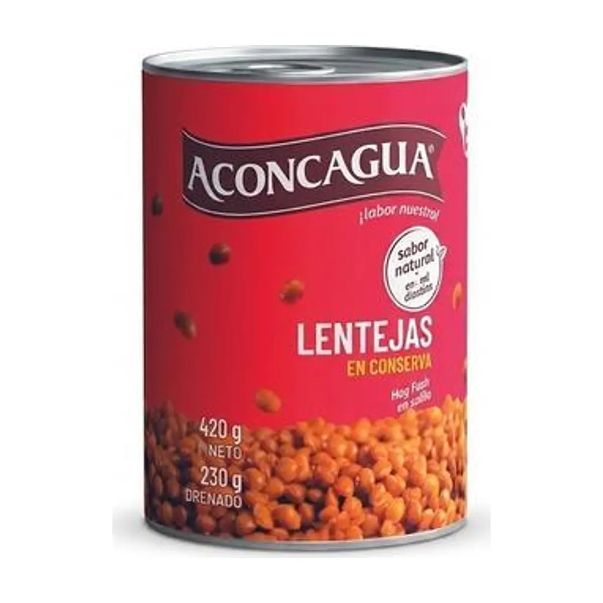 Lentejas Cocidas (420 gr) ACONCAGUA