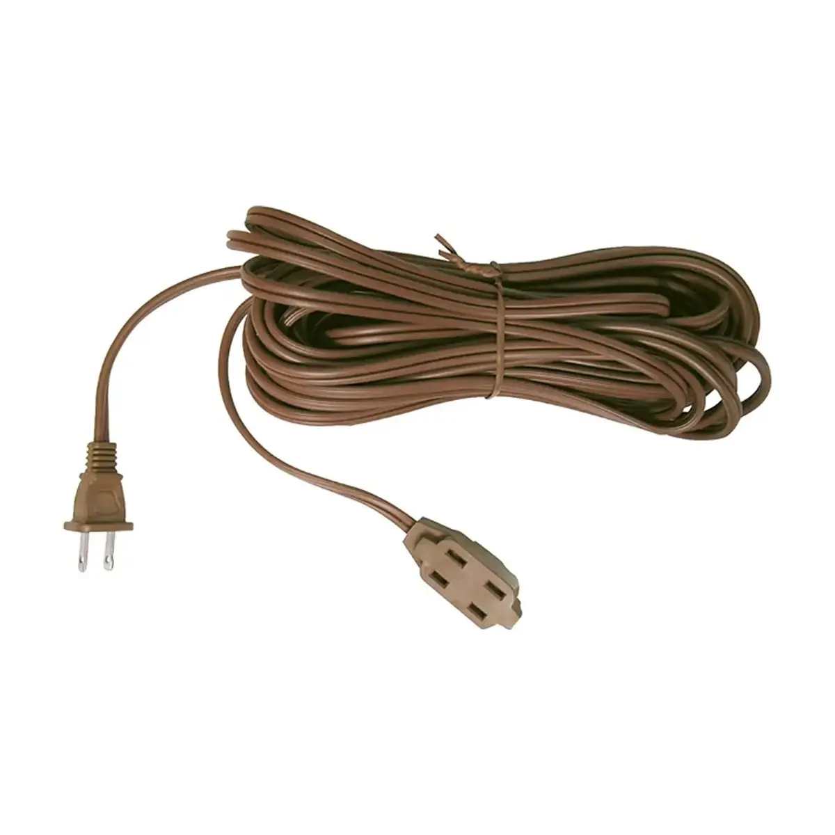 Extensión eléctrica doméstica color café 5 m Surtek 136157