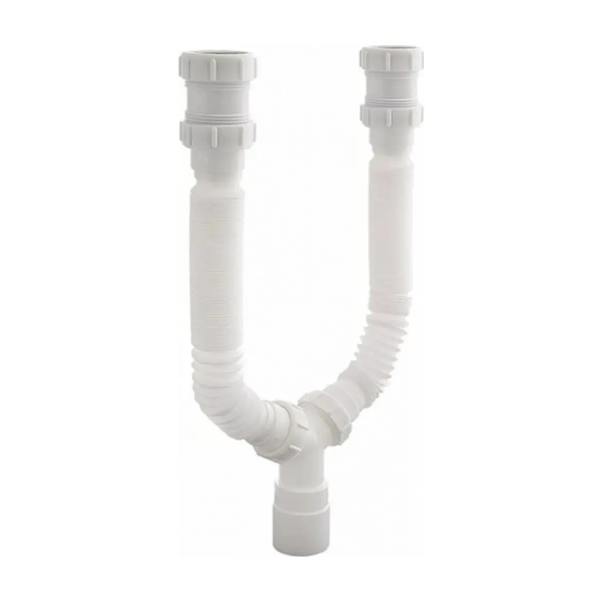 Trampa doble flexible de PVC de 1-1/2" Griven - Thumbnail 2