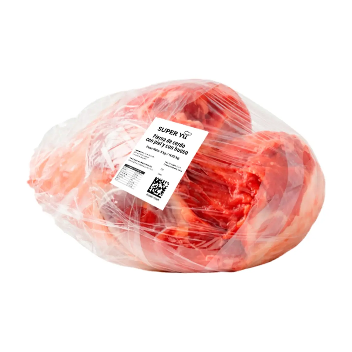 Pierna de cerdo con piel y hueso Super Yu (5 kg / 11.02 lb) - Miniatura 3