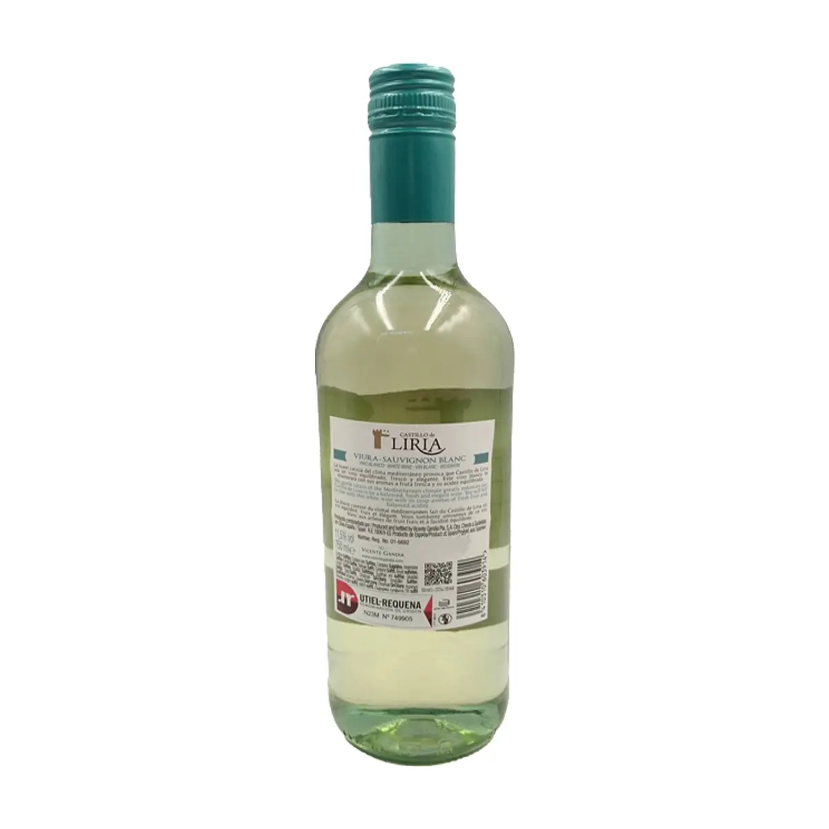 Vino blanco Sauvignon Castillo de Liria (750 ml) - Thumbnail 2